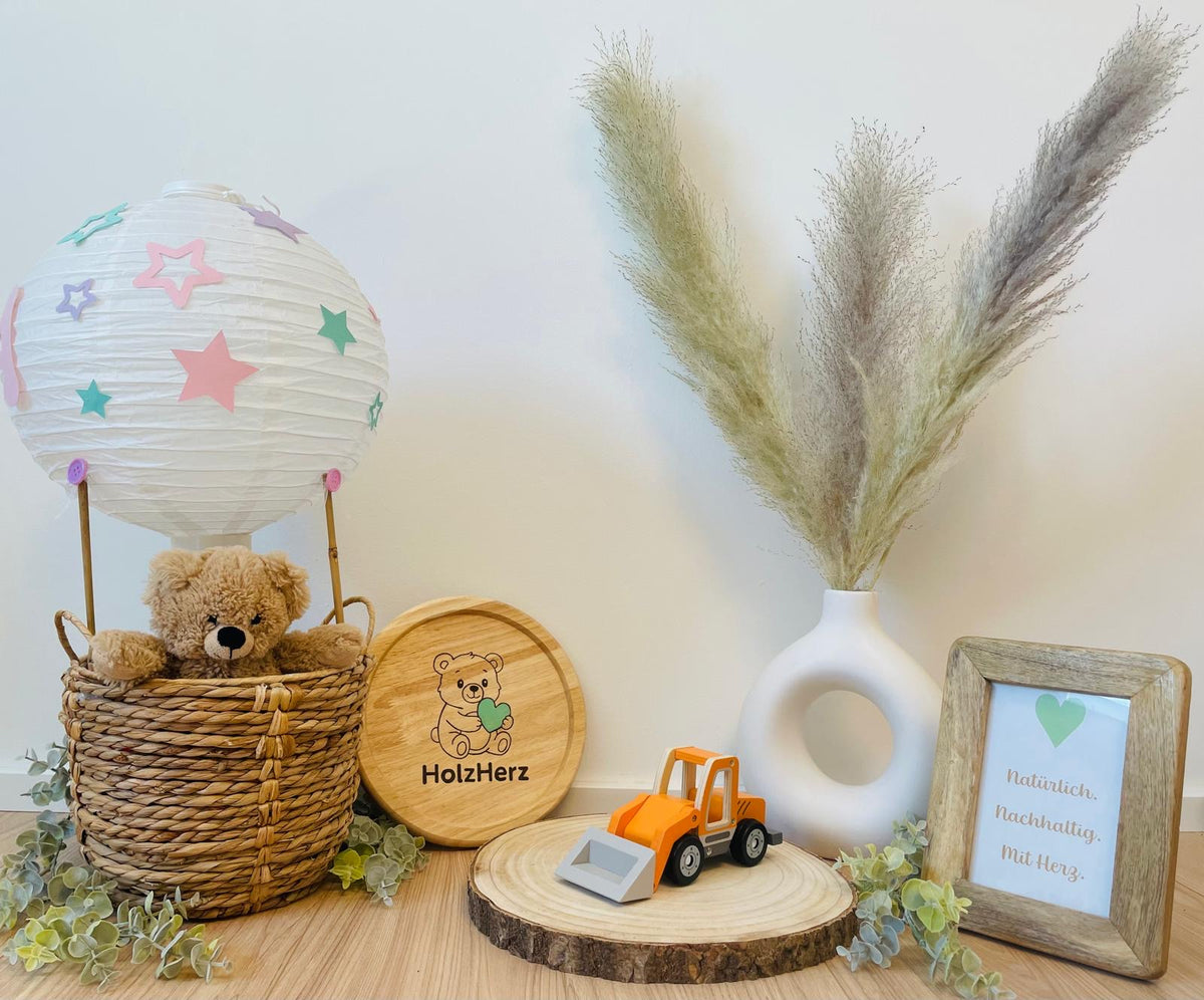 Radlader aus Holz