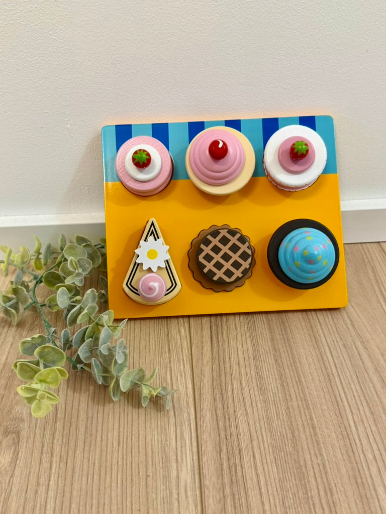 Schneide-Cupcakes & Torten – süßer Spielspaß aus Holz