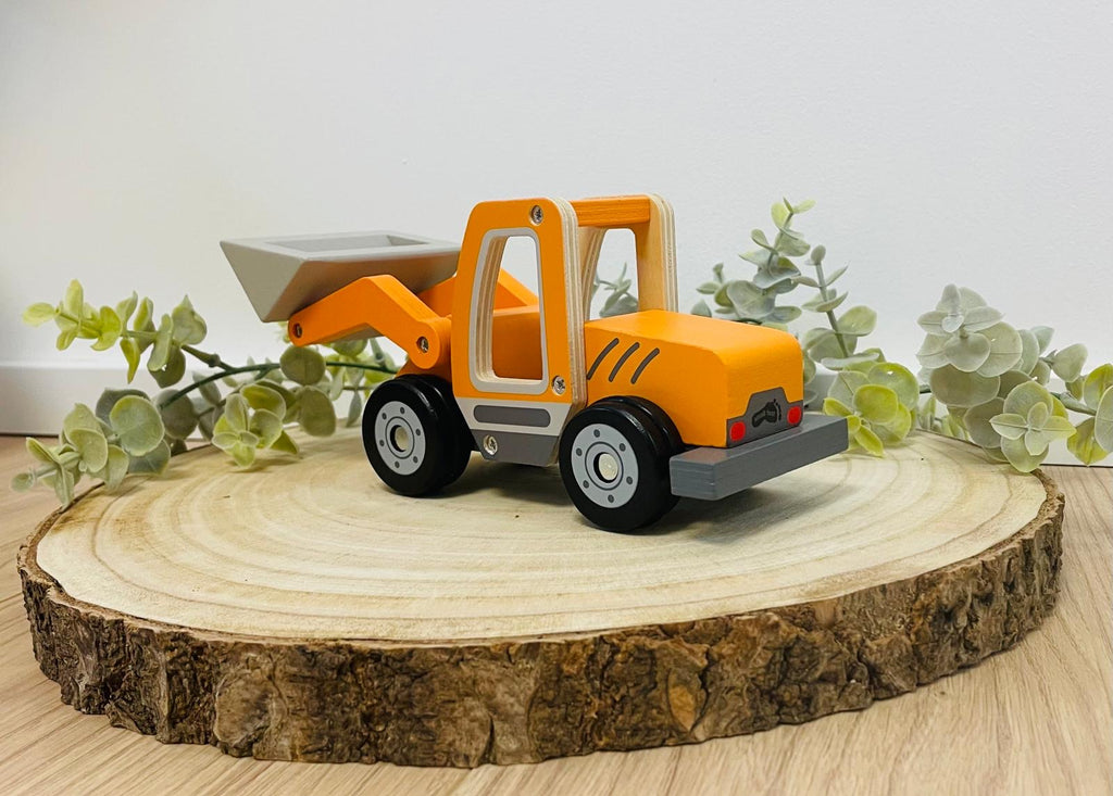 Radlader aus Holz