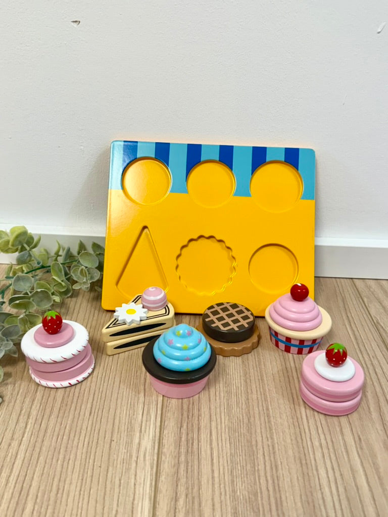 Schneide-Cupcakes & Torten – süßer Spielspaß aus Holz
