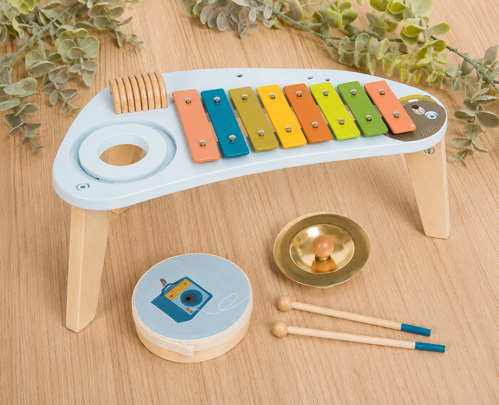 Musiktisch „Groovy Beats“ – Musik entdecken mit allen Sinnen