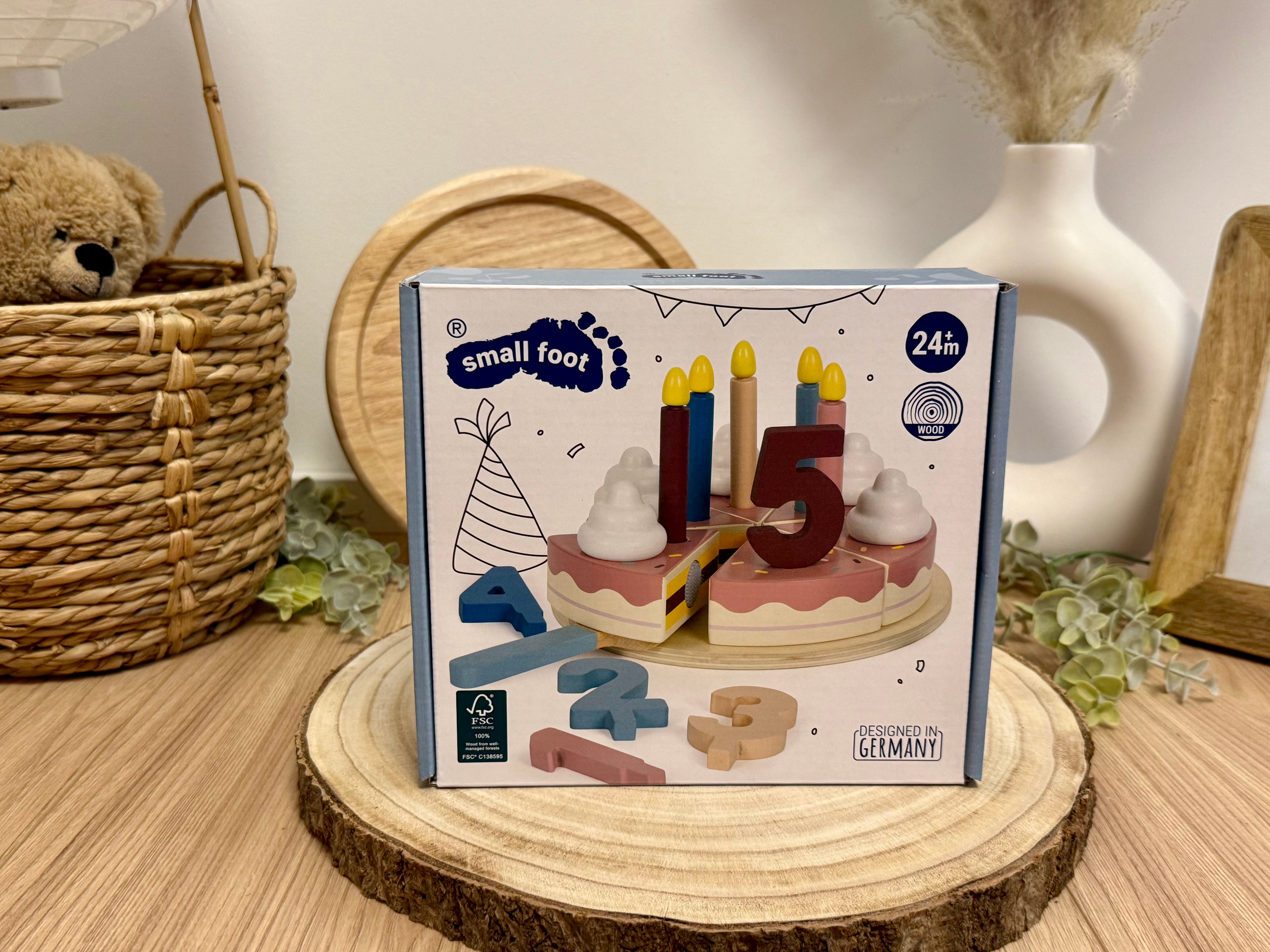 Schneide-Geburtstagstorte „tasty“