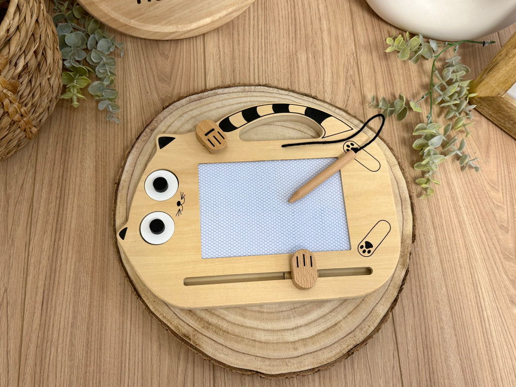 Magnetische Zaubertafel Katze