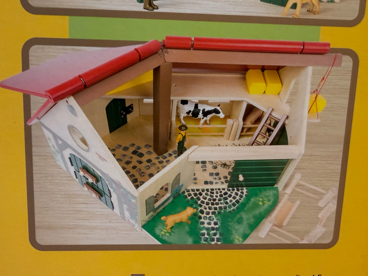 Woodfriends Bauernhof – große Bauernhof-Spielwelt aus Holz