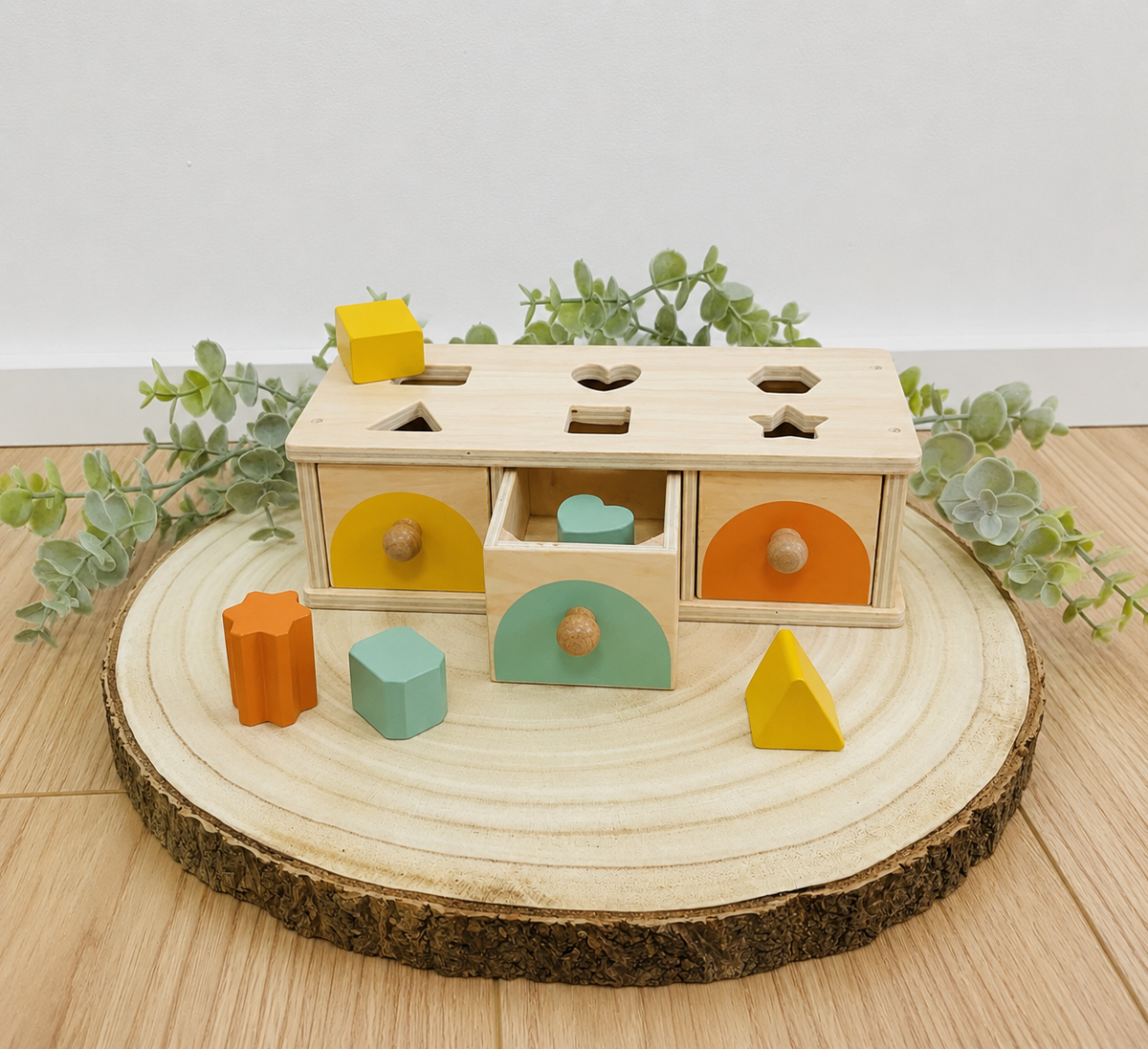 Montessori Sortierspiel aus Holz