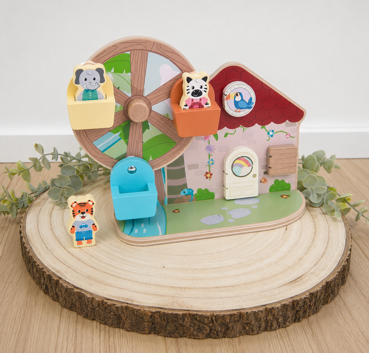 Motorikspielzeug Riesenrad „Jungle Friends“